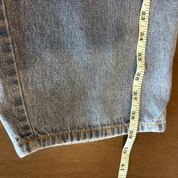 💙 Denim & Co XL Petite Light Blue Straight Jeans | Stretch Fit w/ pockets - Picture 12 of 14